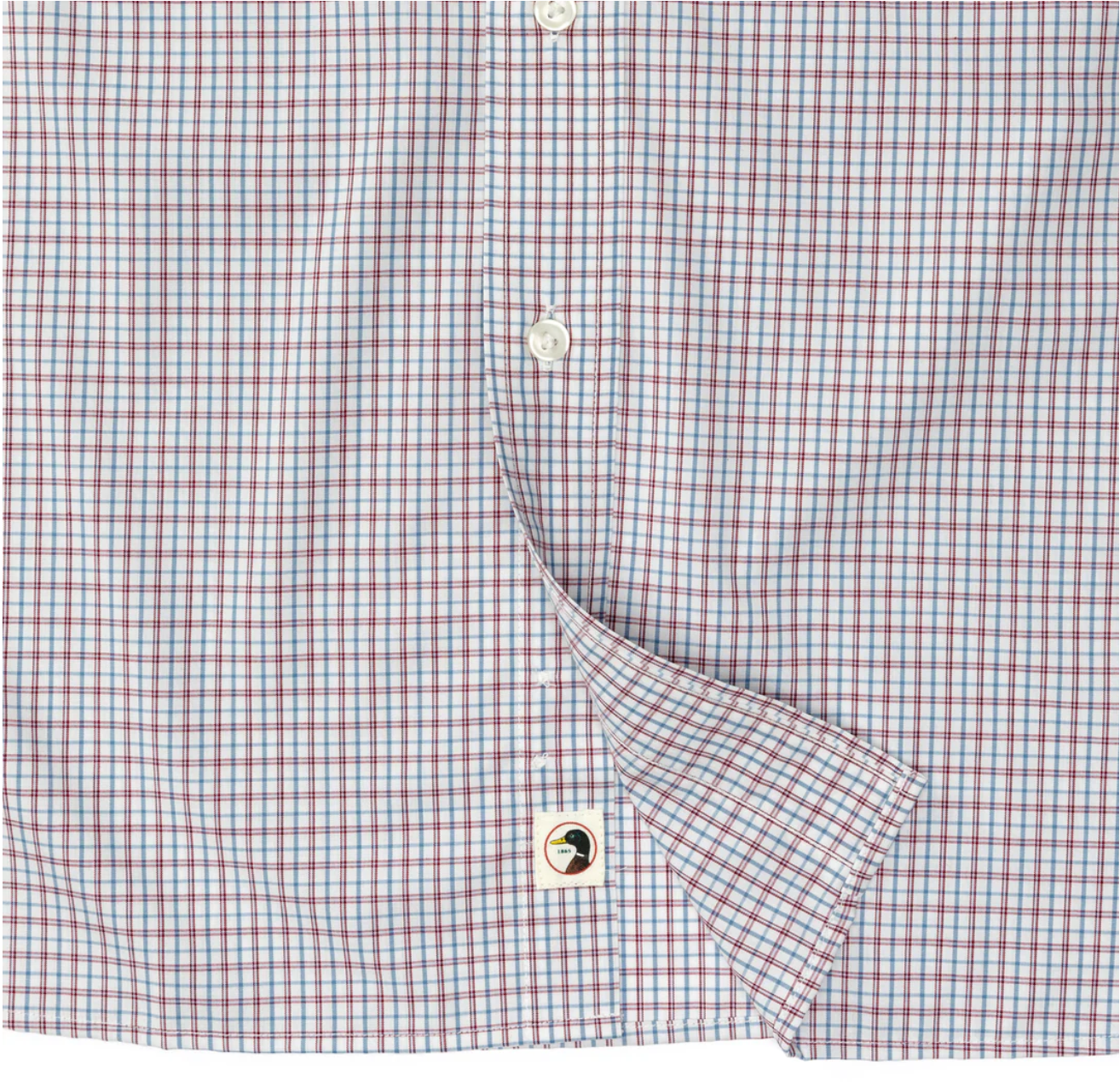 Duck Head - LS Performance Poplin Langley Plaid Shirt