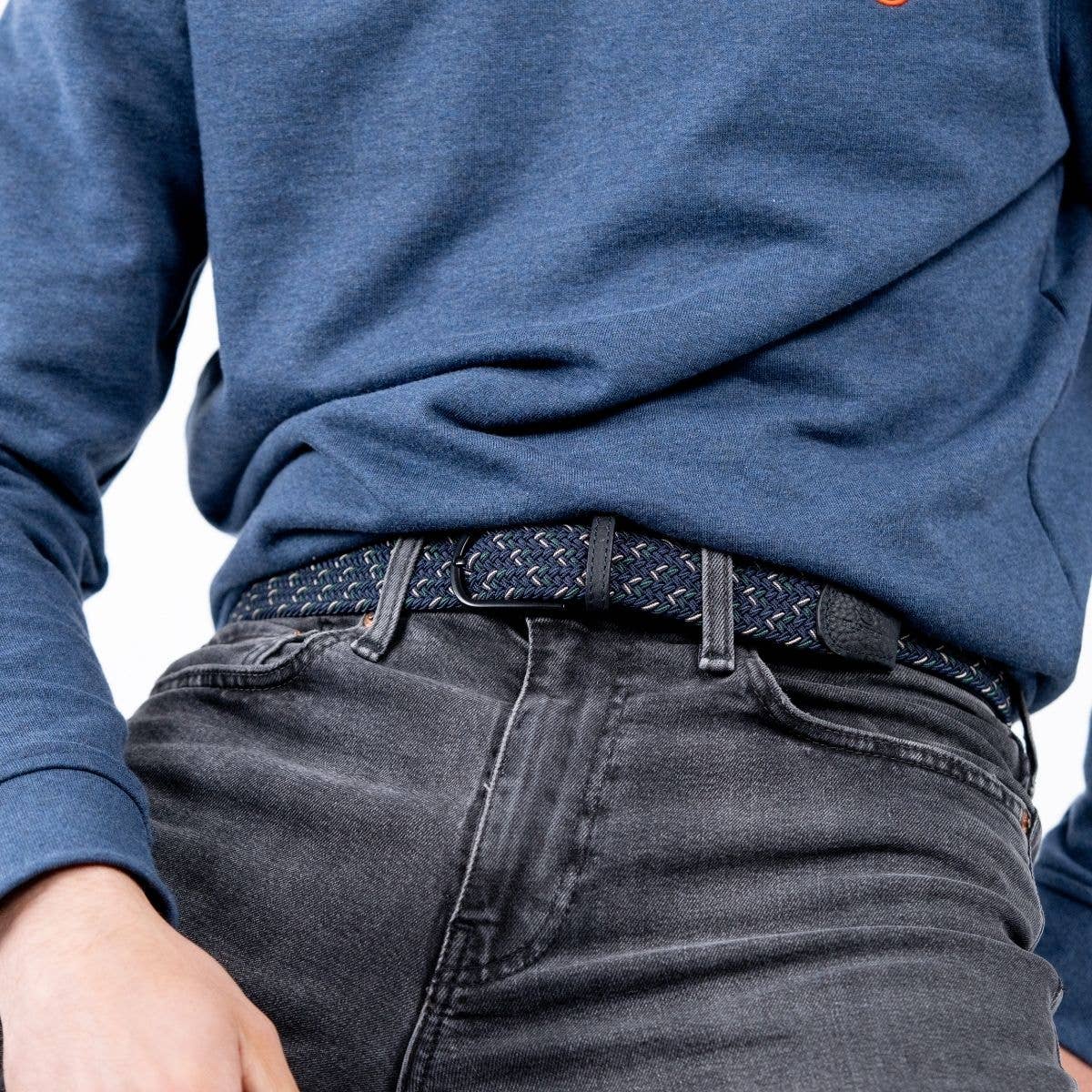 BILLYBELT - Knokke Elastic Braided Belt