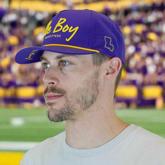 Ole Boy Outfitters - OLE BOY Louisiana Game Day Performance Golf Hat