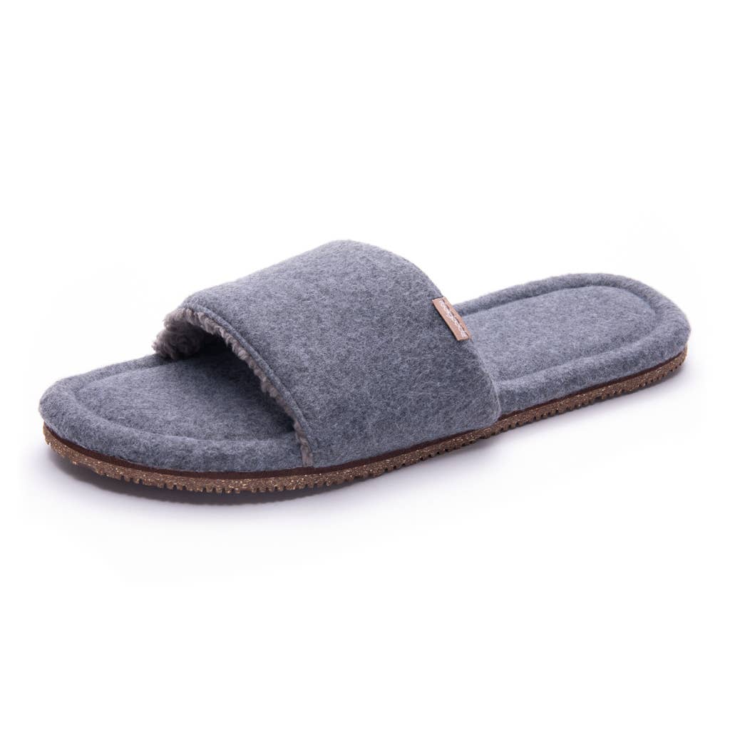 Feelgoodz - Men's Meridian Soft Slides: Large (9.5-11), Moon
