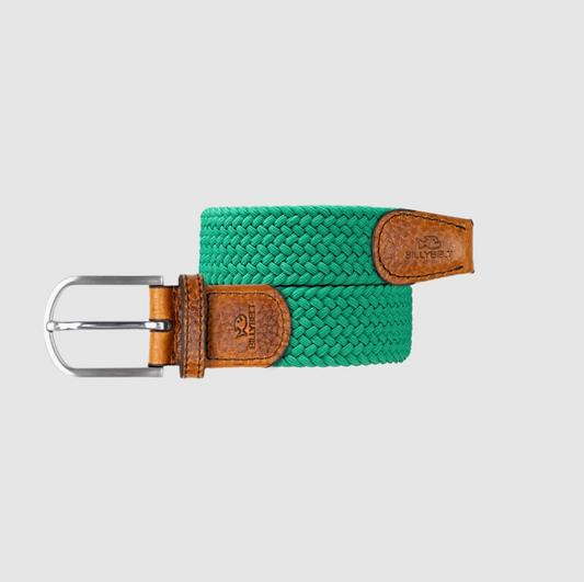 BILLYBELT - Golf Green Elastic Braided Belt
