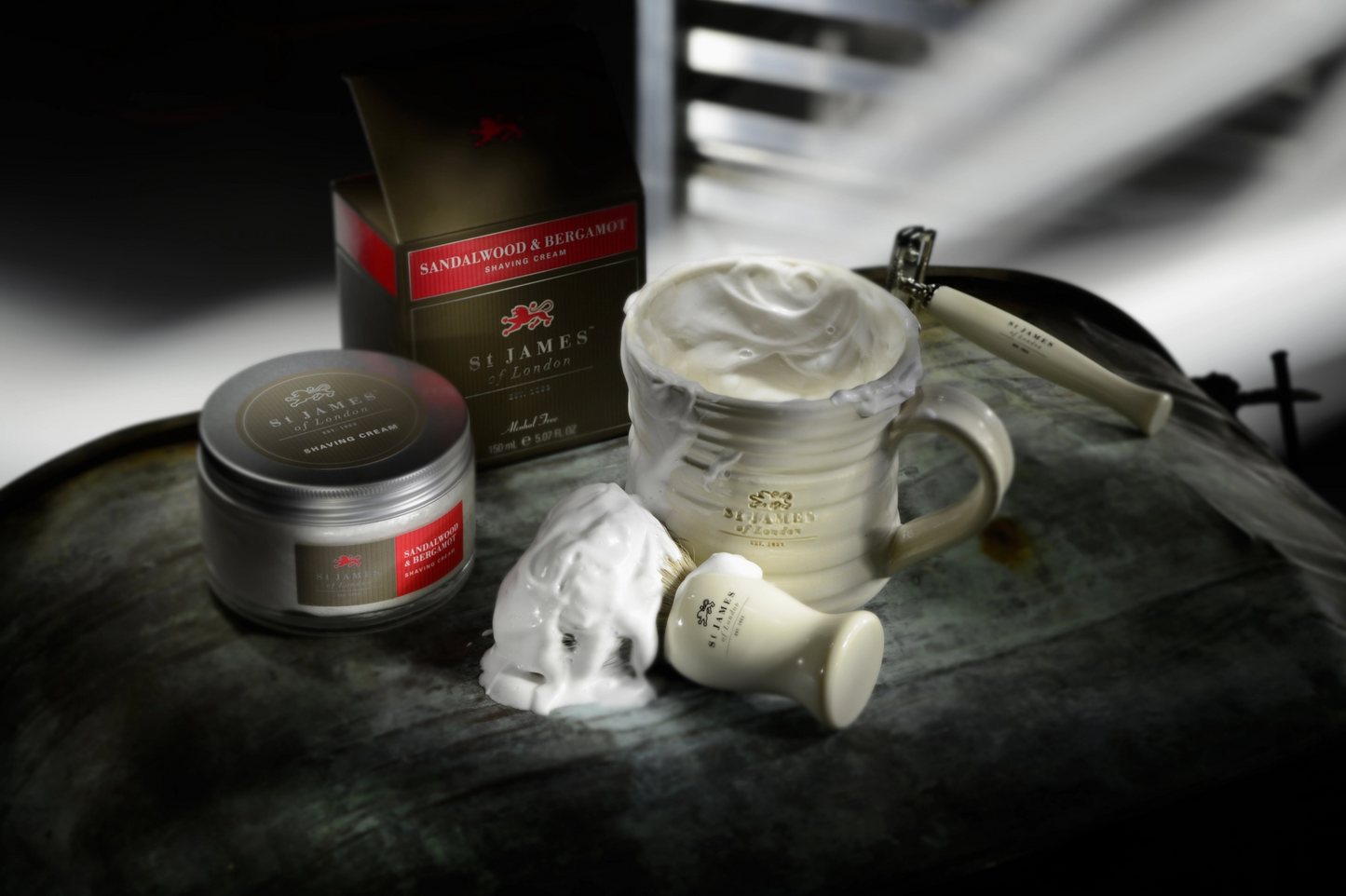 St James of London - Shave Cream Jar