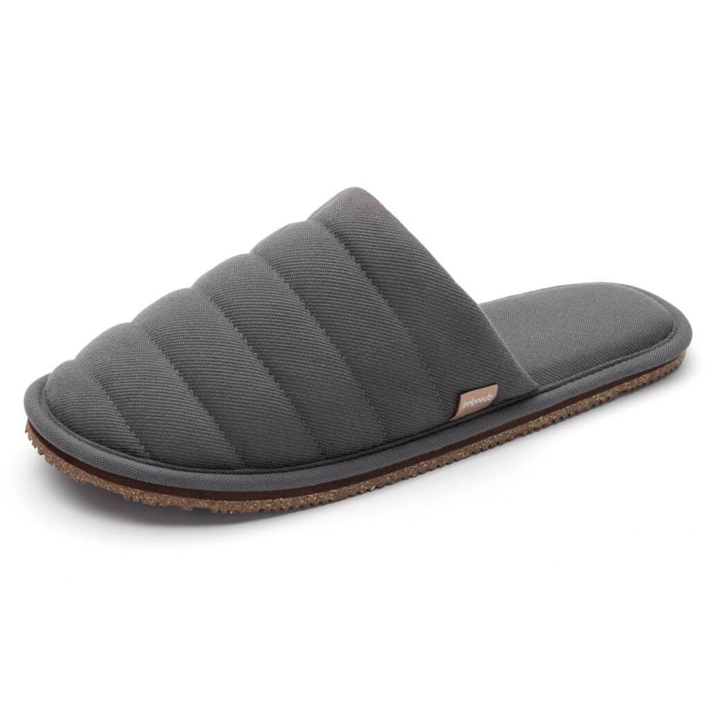 Feelgoodz - Men’s Quilted Mule Slipper: MEDIUM (8-9), LEAF