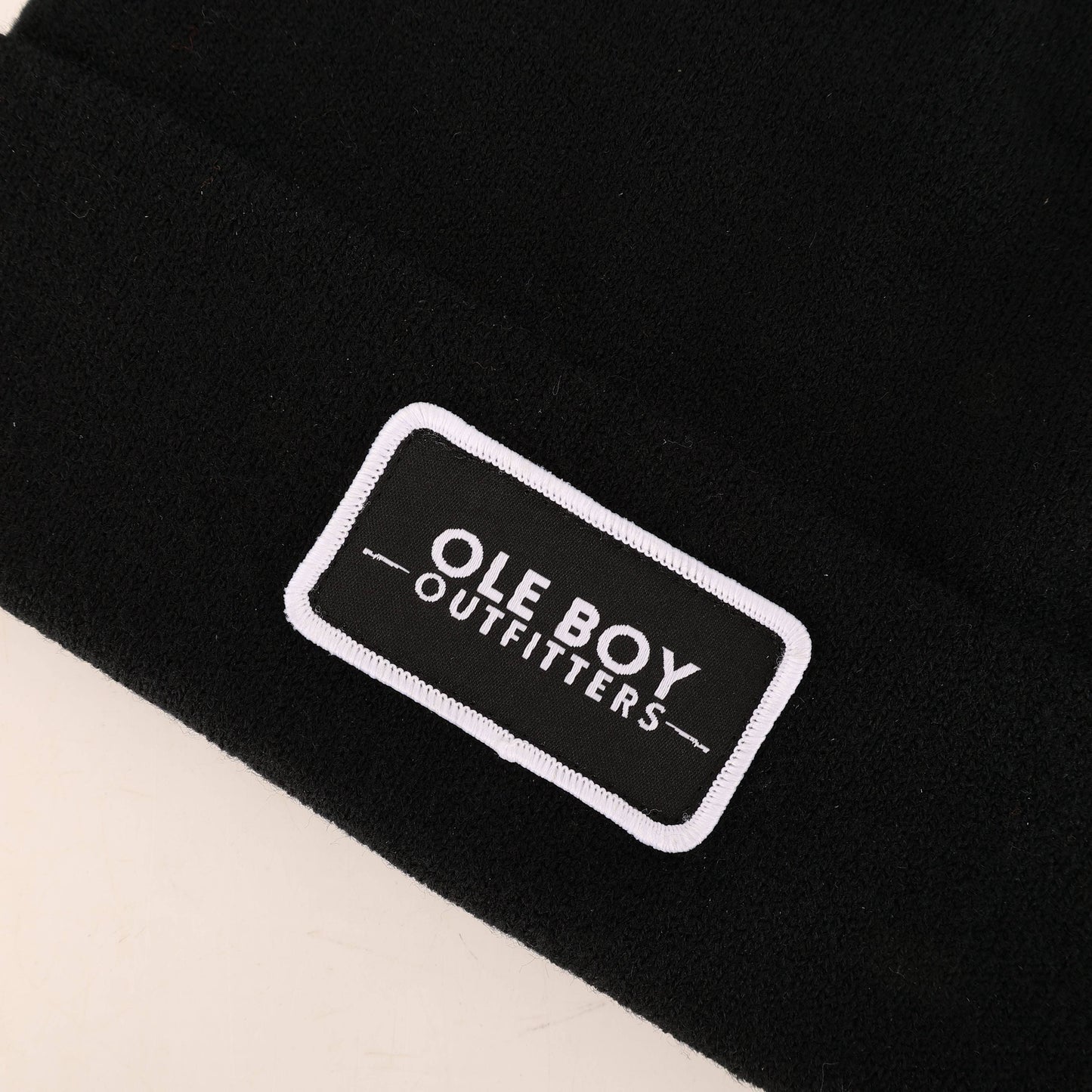 Ole Boy Outfitters - OLE BOY Black Classic Logo Beanie