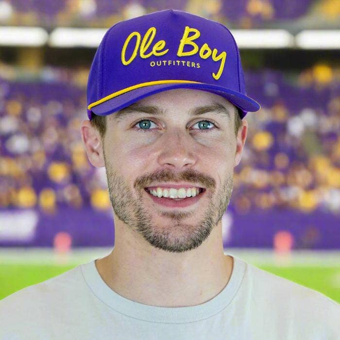 Ole Boy Outfitters - OLE BOY Louisiana Game Day Performance Golf Hat