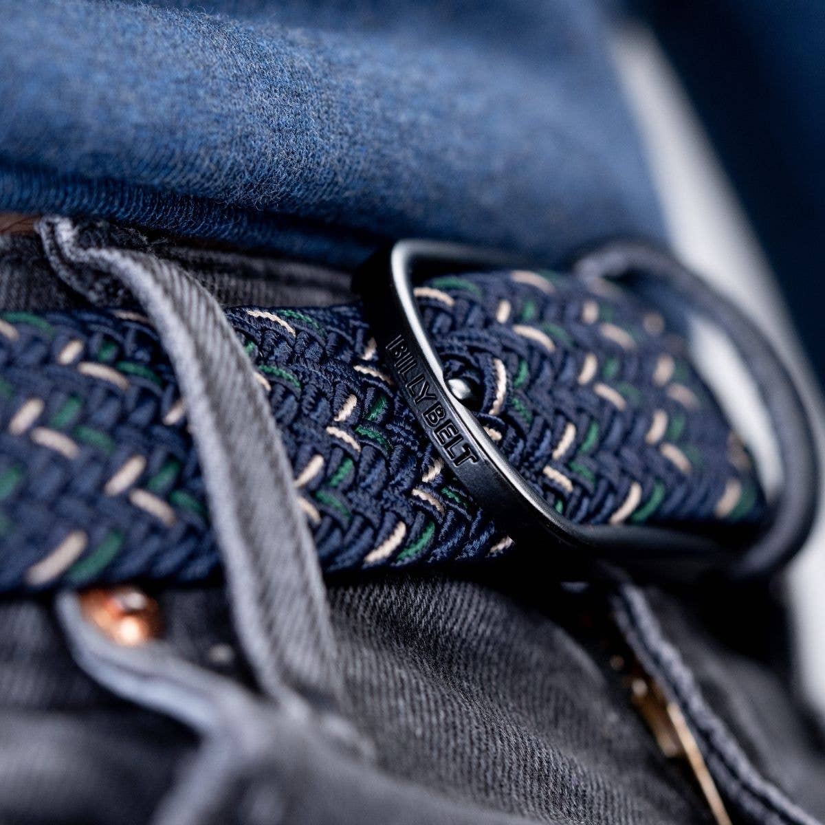 BILLYBELT - Knokke Elastic Braided Belt