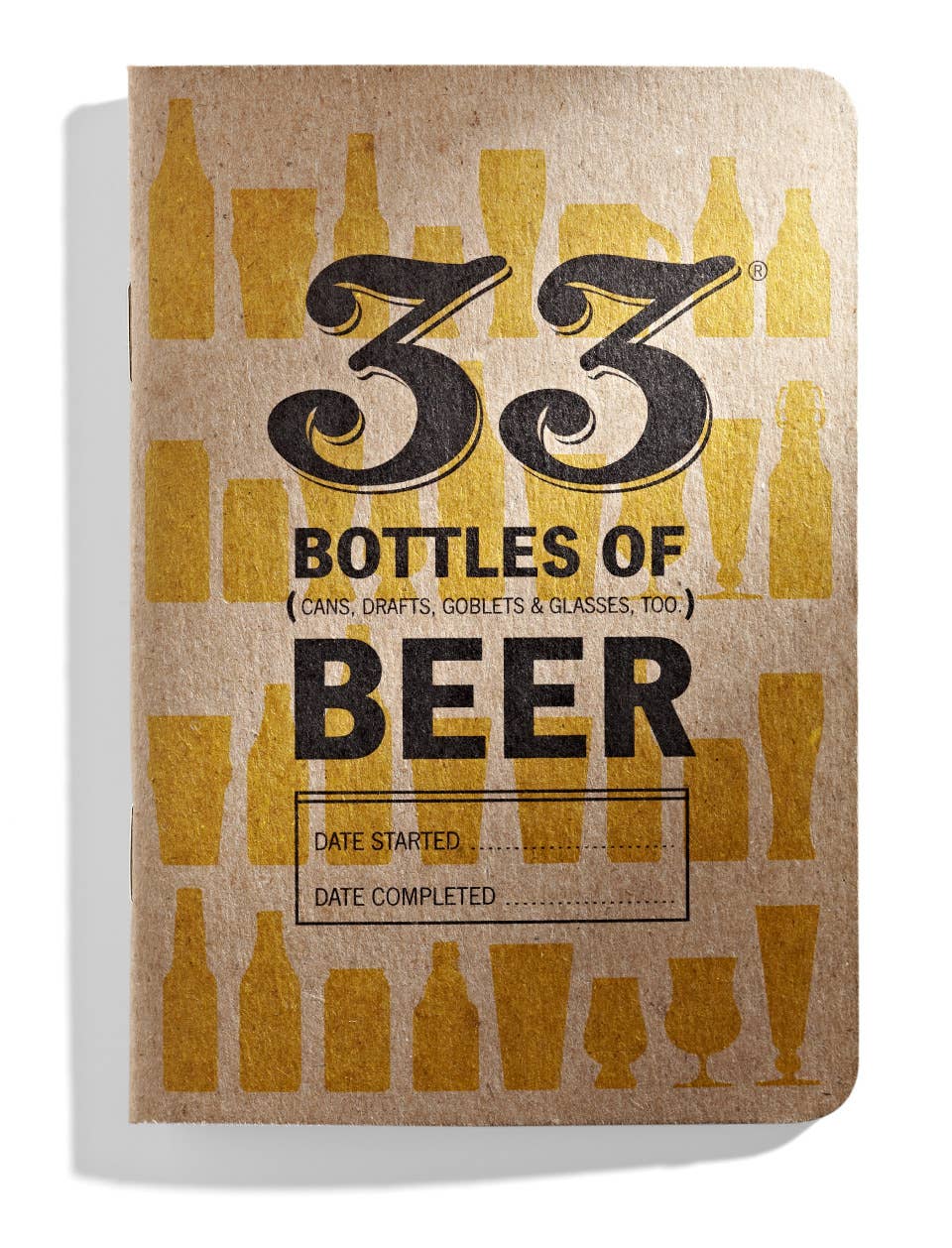 33 Books Co. - 33 Bottles Of Beer Tasting Journals