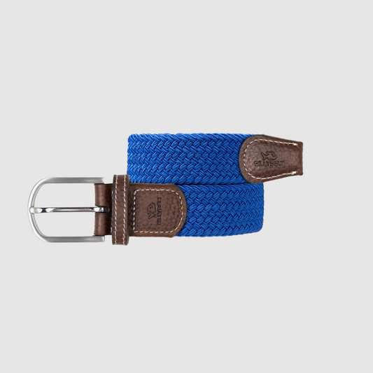 BILLYBELT - Greek Blue Elastic Braided Belt