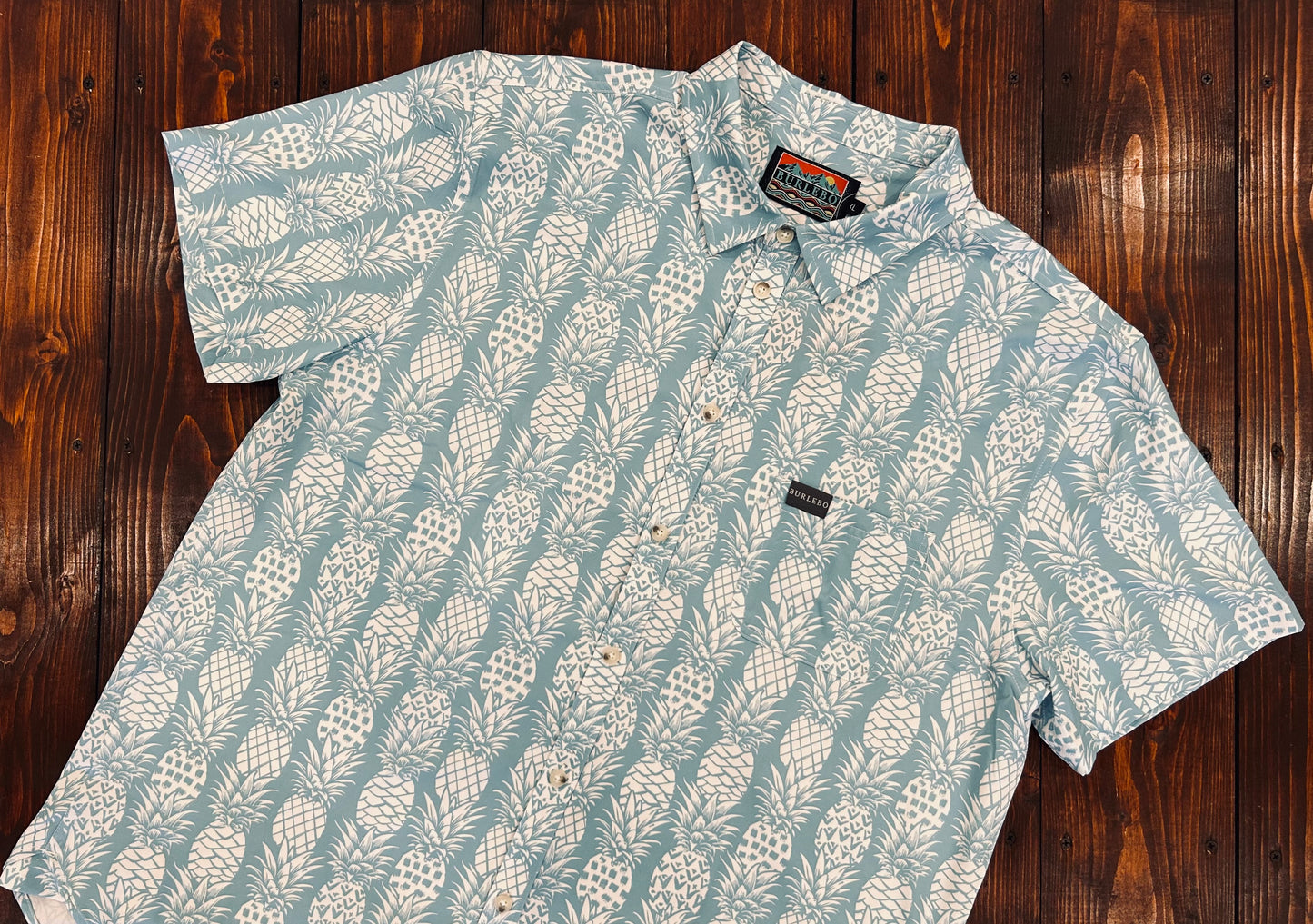 Burlebo - Pineapple Button Up