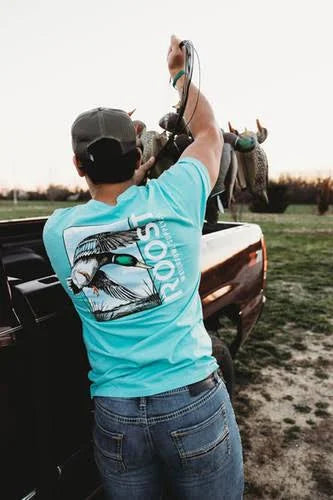 Roost - Folded Mallard in Chalky Mint