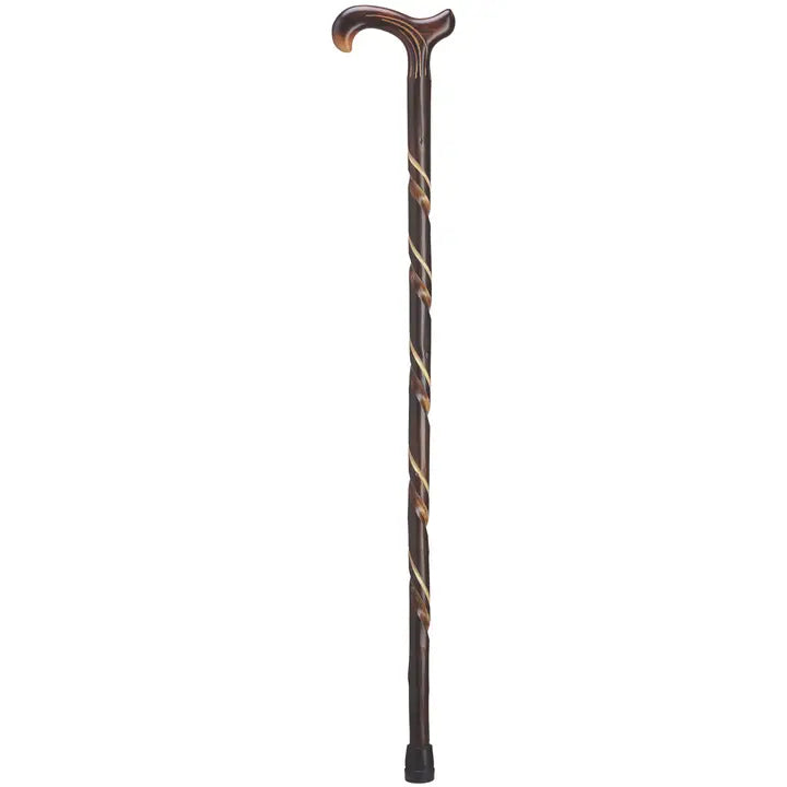 Harvy Canes - Hand Carved Spiral Derby