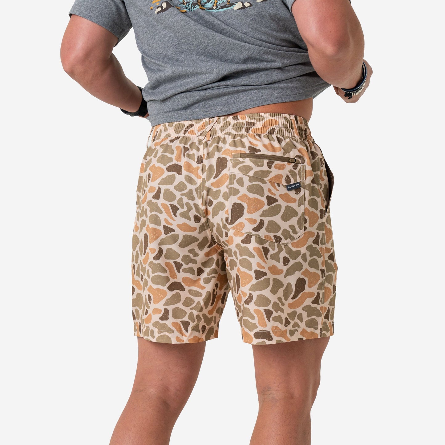 Venado Camo Brown Pocket Everyday Short