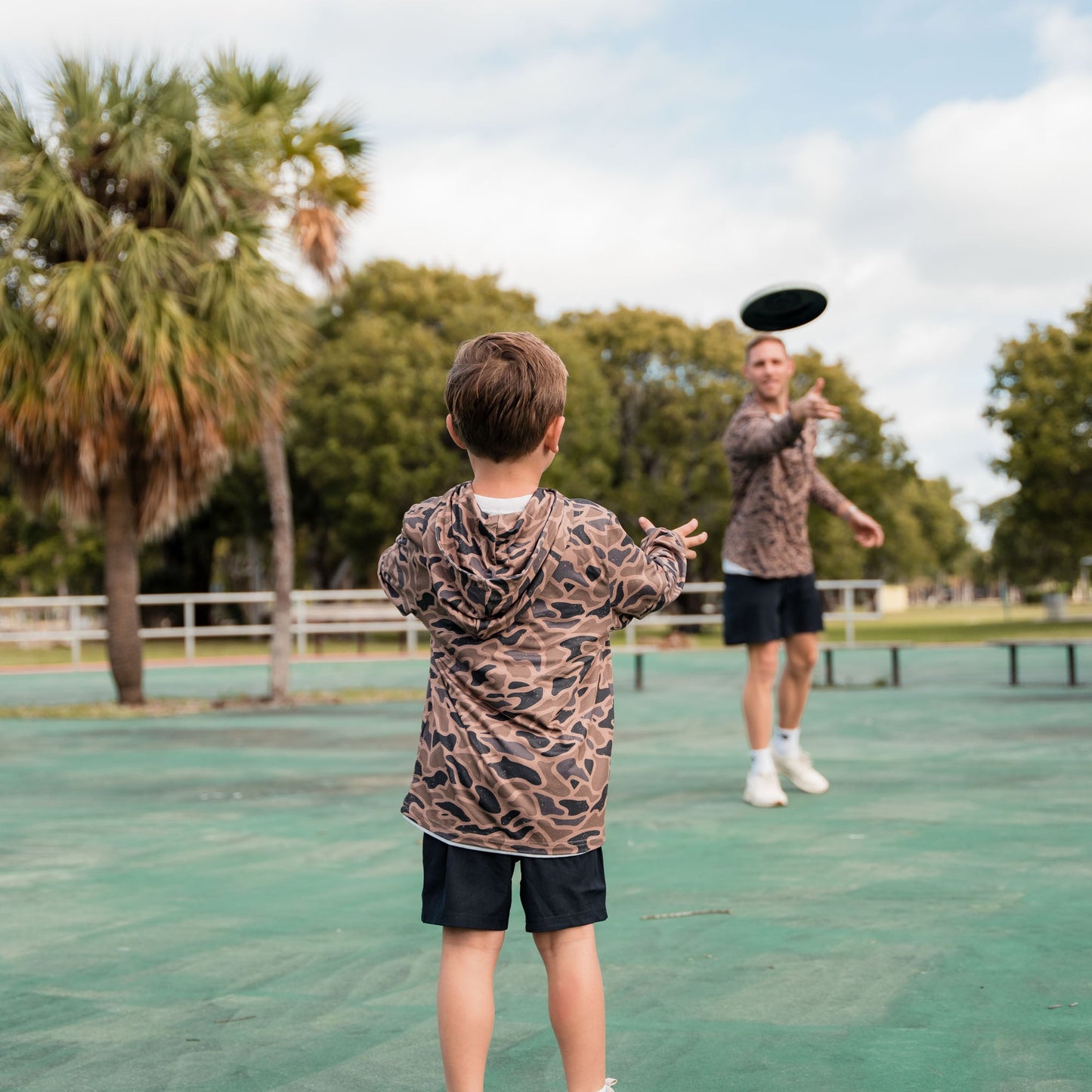 Burlebo- Youth Performance Hoodie Gauge Camo