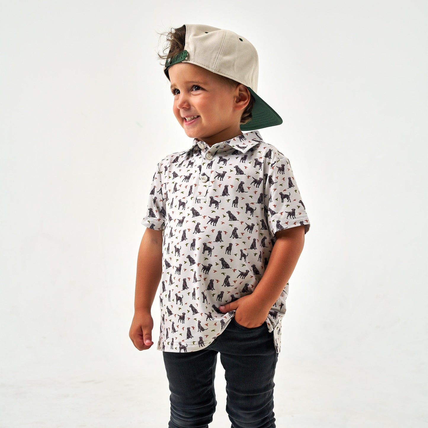 Burlebo- Ducks and Dogs Youth Polo