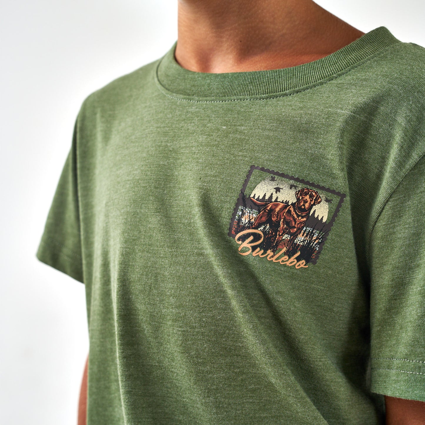Burlebo- Duck Dog Stamp Youth T Shirt