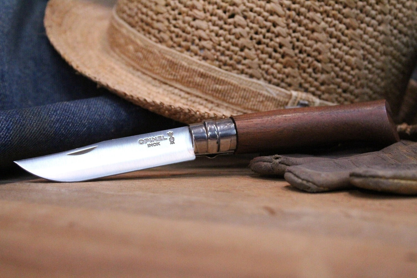 Opinel - No.08 Premium Wood Folding Knives