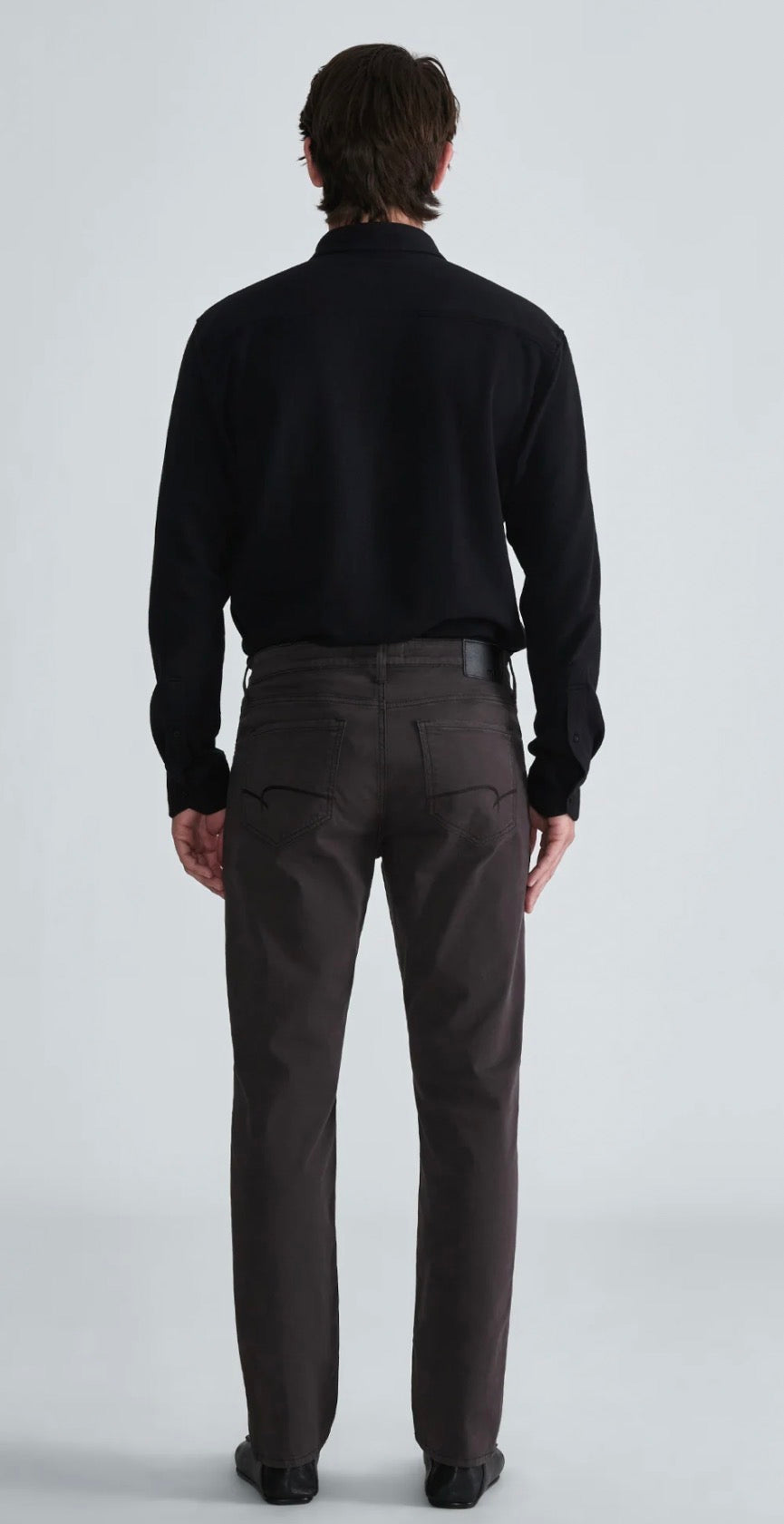 Zach Straight Leg Pants - Beetle Twill