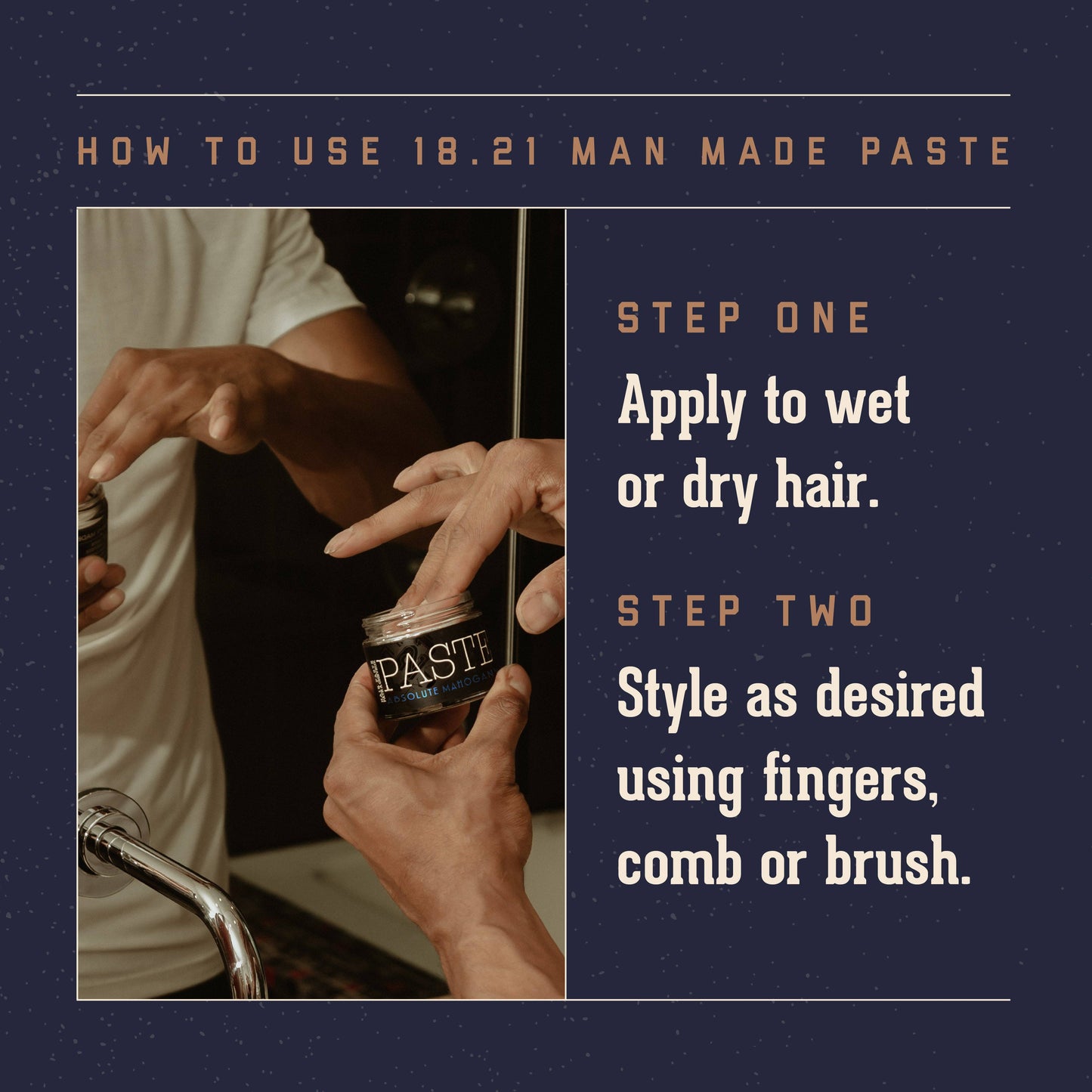 Hair Styling Paste- Absolute Mahogany