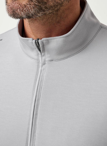 Fibercloud Quarter Zip - Light Grey