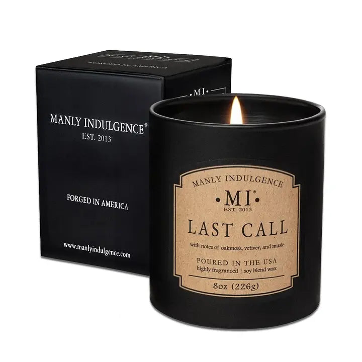 Manly Indulgence Candles - Last Call