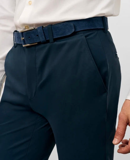 Hoffman Performance Stretch Knit Trouser - Navy