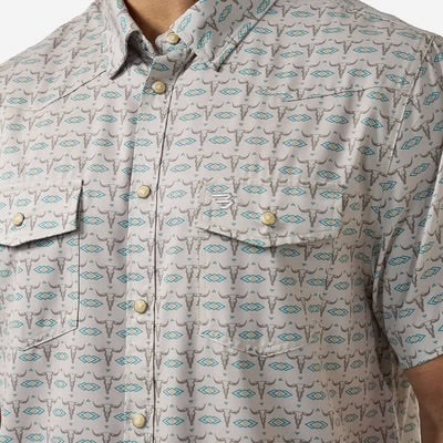 Performance Western Shirt - Skull Rancher