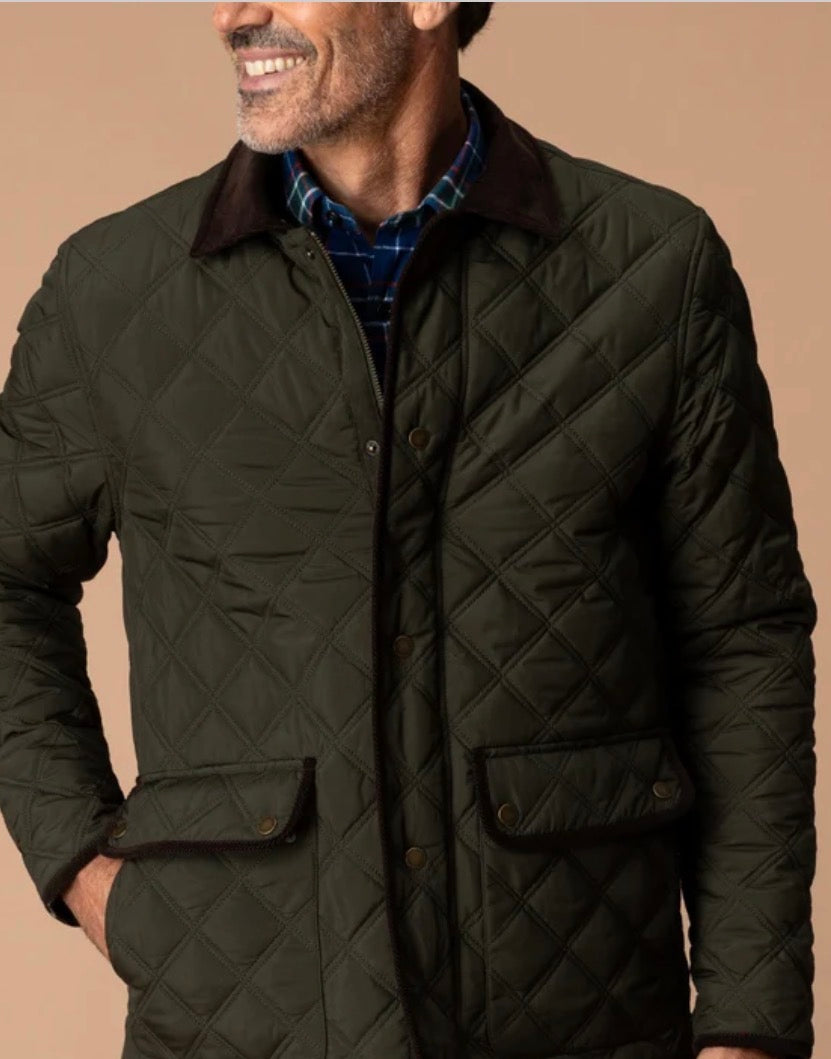 Fremont Lodge Performance Quilted Jacket - Dark Forest Green