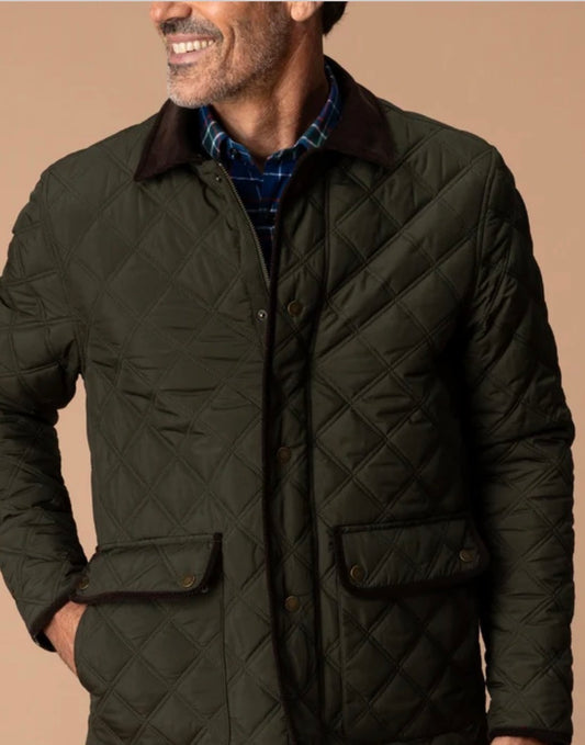 Fremont Lodge Performance Quilted Jacket - Dark Forest Green
