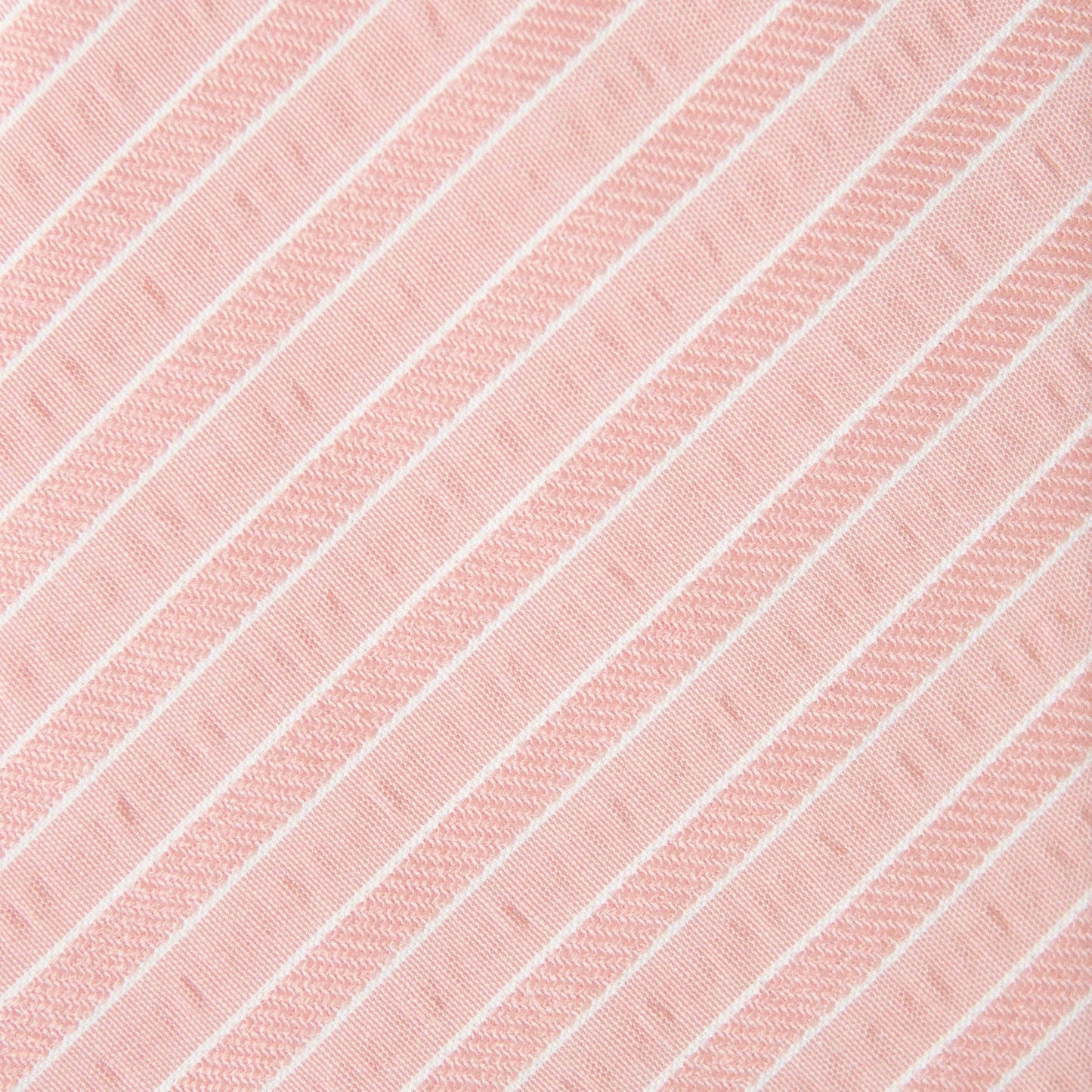 Coral Stripe Men's Tie