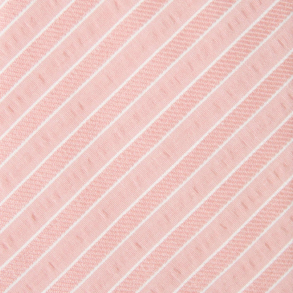 Coral Stripe Men's Tie