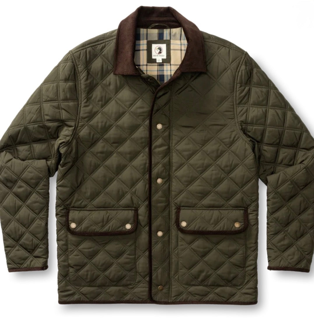 Fremont Lodge Performance Quilted Jacket - Dark Forest Green