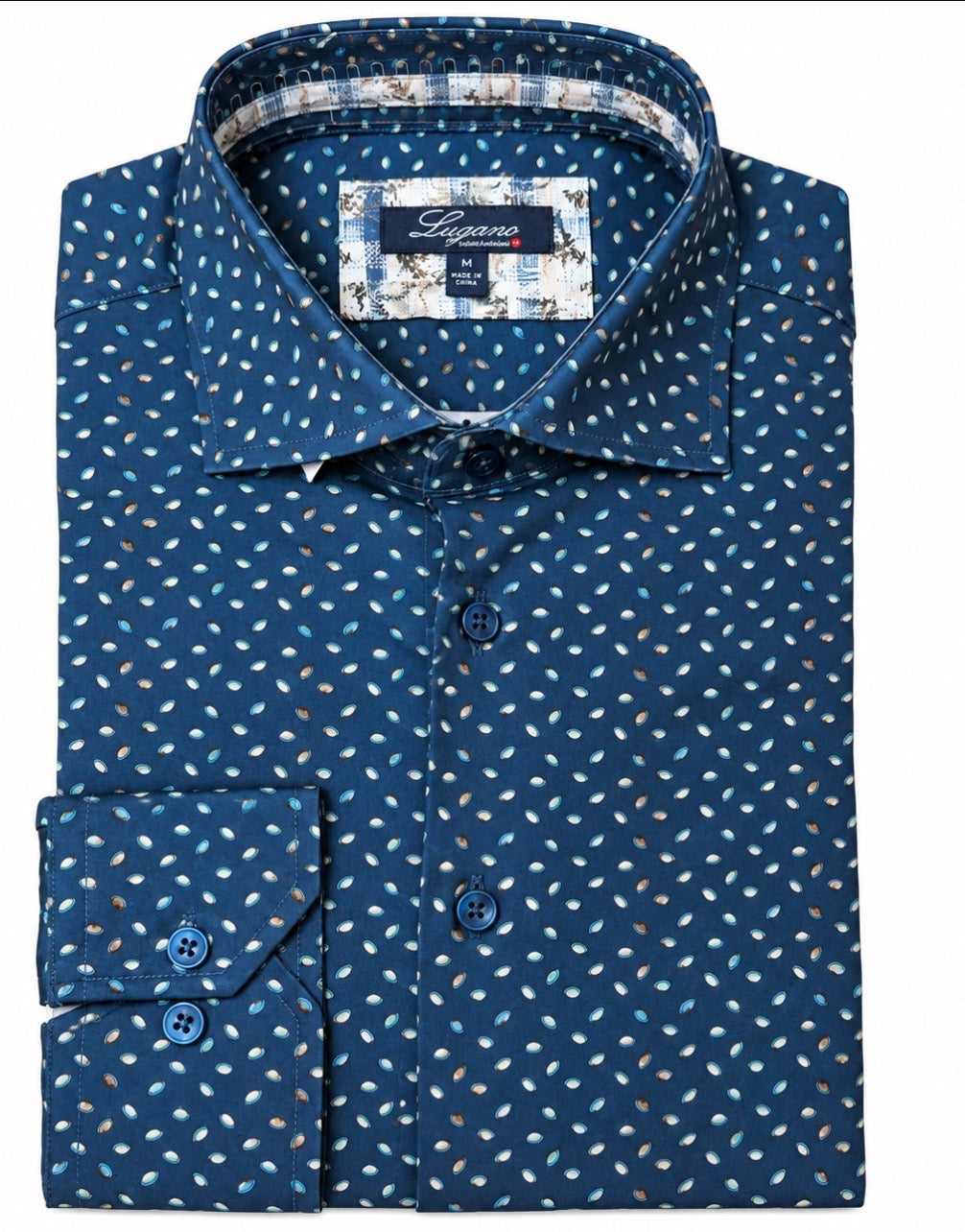 Lugano "Party Animal" Button Up