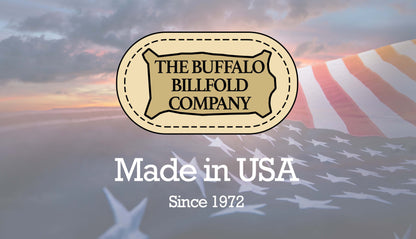 Front Pocket Wallet - American Bison Full-Grain Leather
