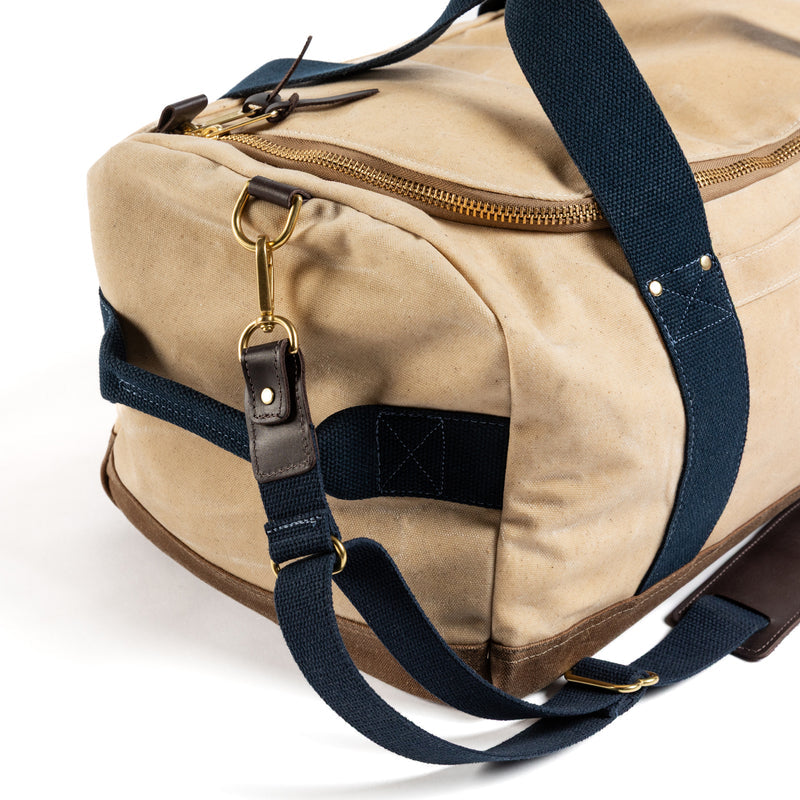Waxed Canvas Overnighter Bag