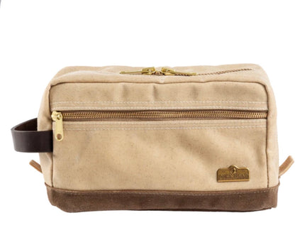 Waxed Canvas Dopp Kit
