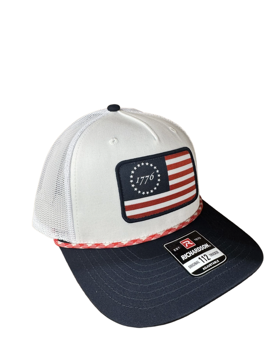 1776 Netted SnapBack Hat
