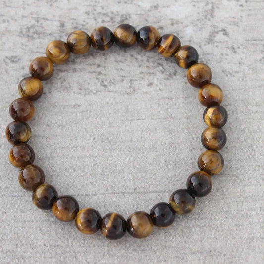 ManAndStone - Golden Tiger's Eye 8mm