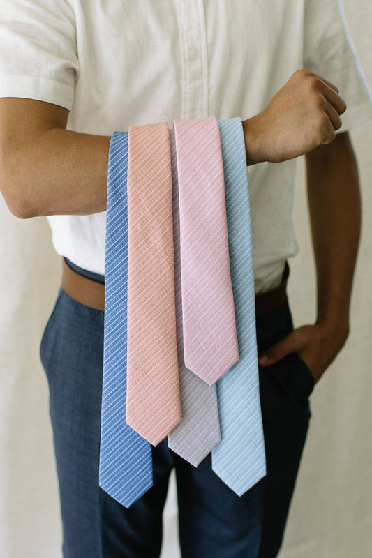 Pond Stripe Men's Tie