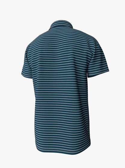 Horizon Stripe Performance Polo