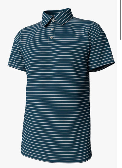 Horizon Stripe Performance Polo