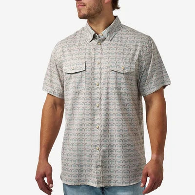 Performance Western Shirt - Skull Rancher