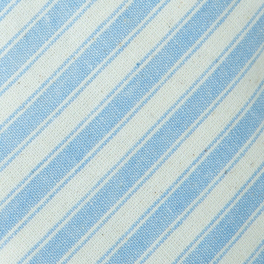 Robin Egg Stripe - Men's Pre-tied Bow Tie