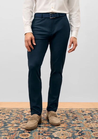 Hoffman Performance Stretch Knit Trouser - Navy