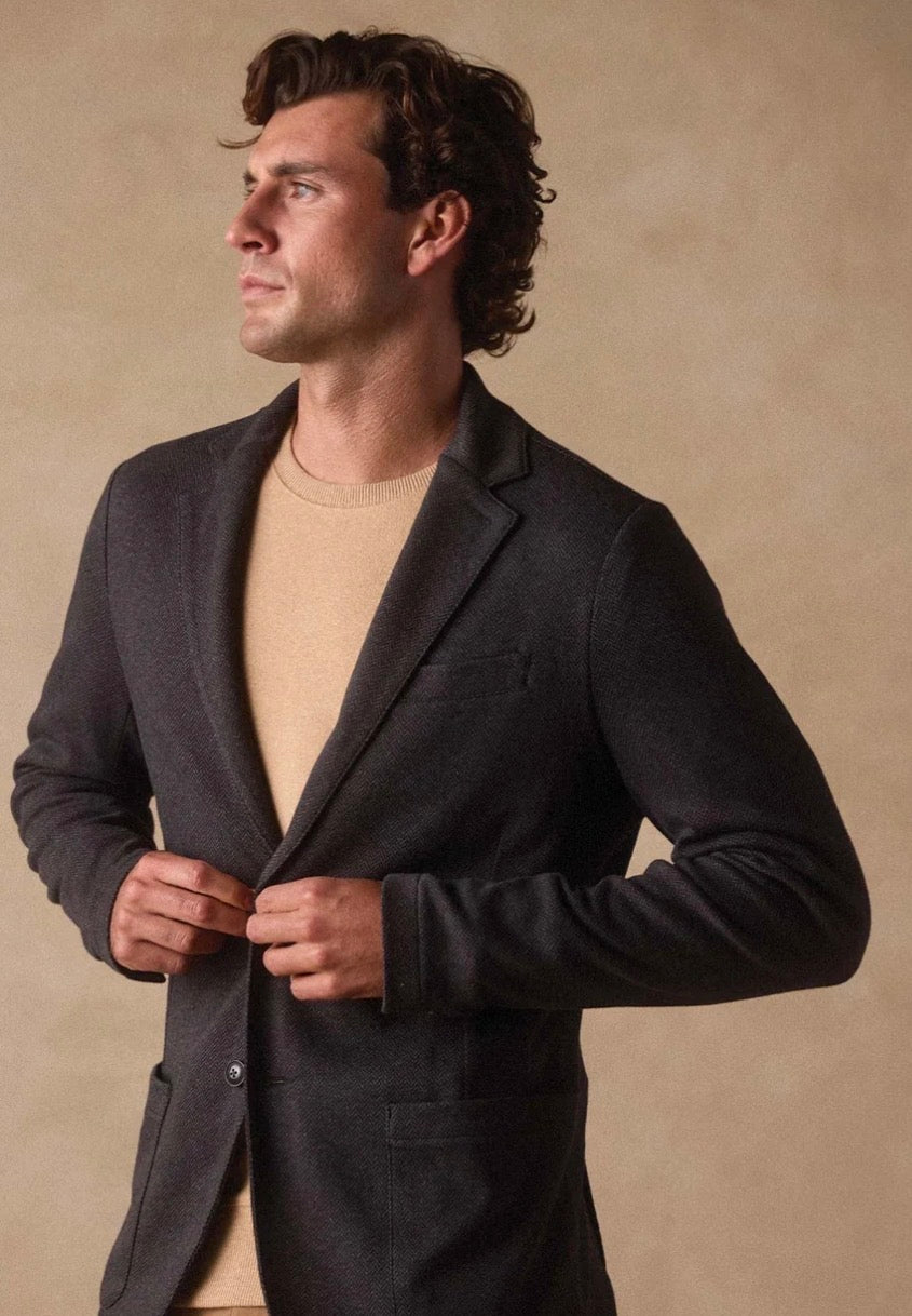 Stretch Knit Blazer