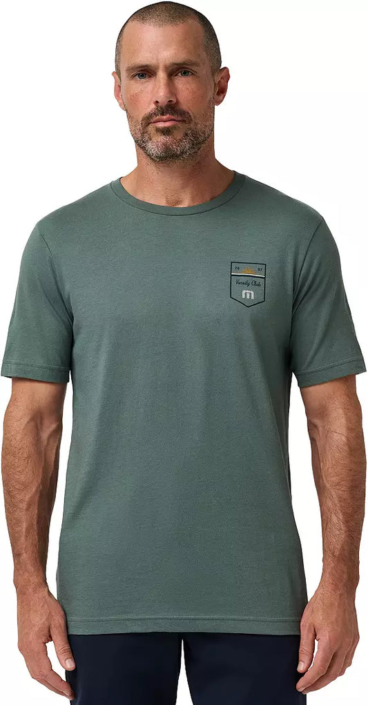 Club Charm Golf T-Shirt - Balsam Green