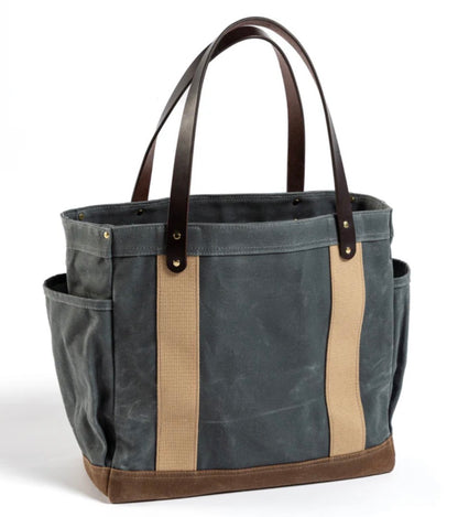 Waxed Canvas Tote