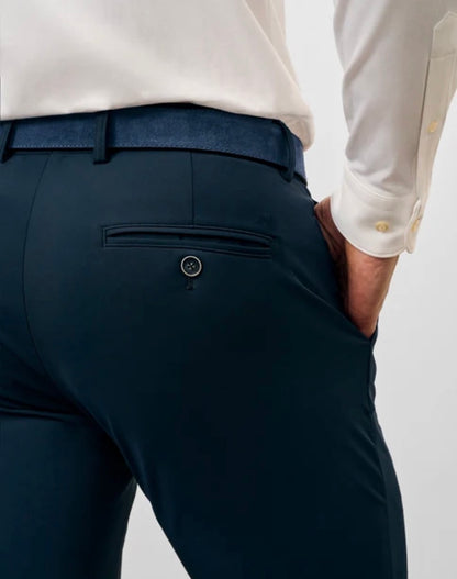 Hoffman Performance Stretch Knit Trouser - Navy