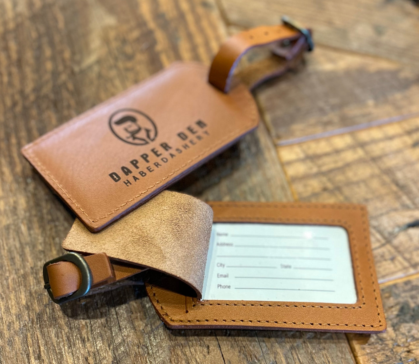 Mateo Lightweight Leather Backpack