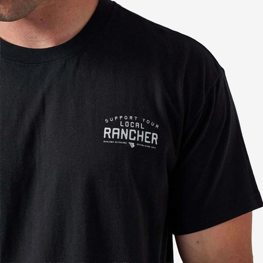Short Sleeve Tee - Local Rancher - Black