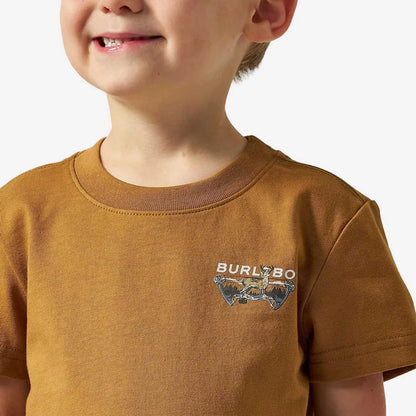 Youth Short Sleeve Tee - Bow Hunter - Light Brown